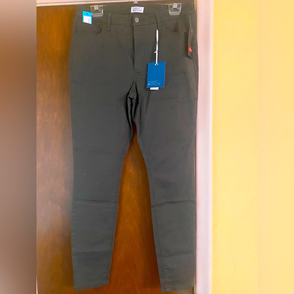 NWT Market & Spruce Olivia High Rise Skinny Jeans Size 12